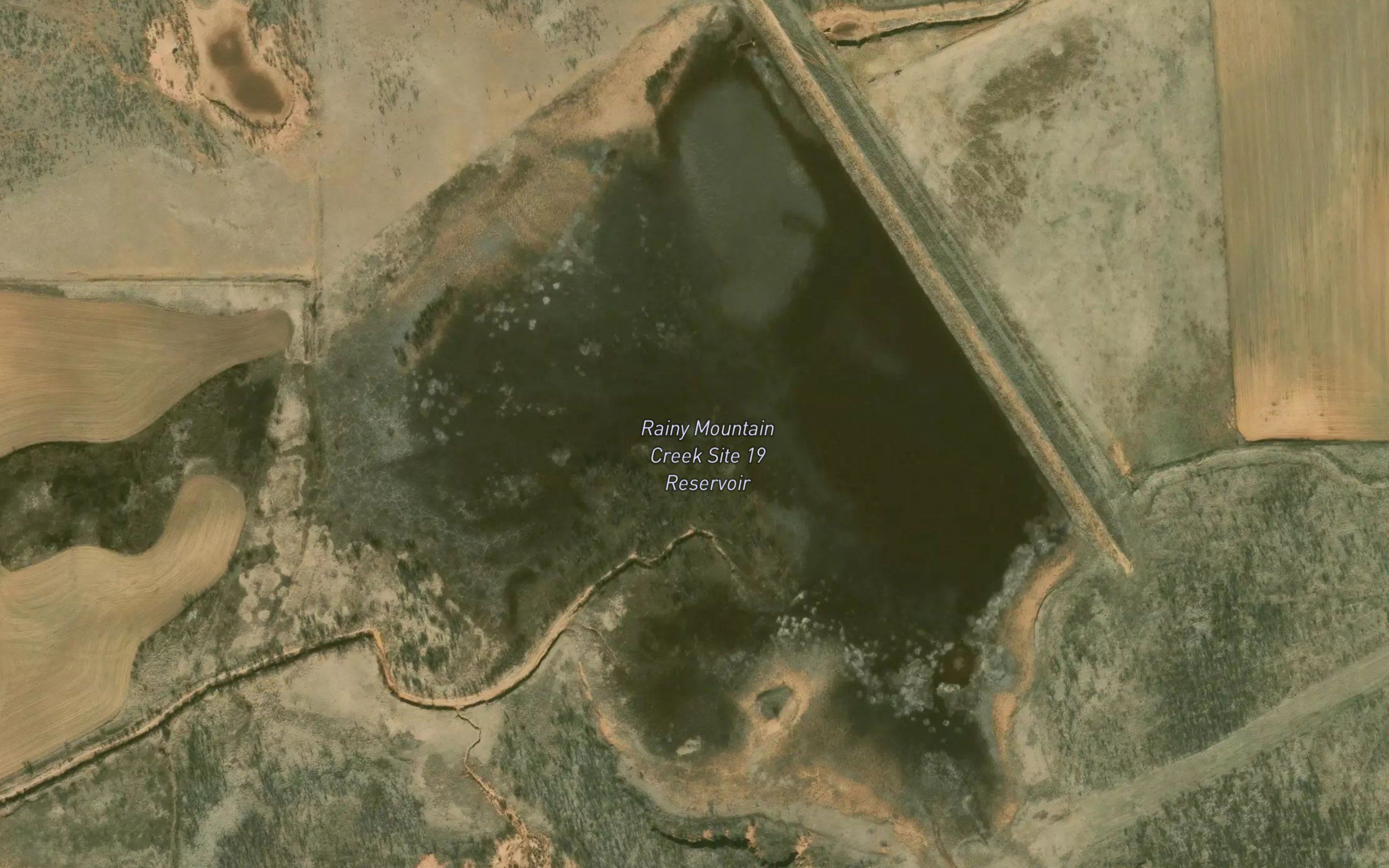 Rainy Mountain Creek Site 19 Reservoir
