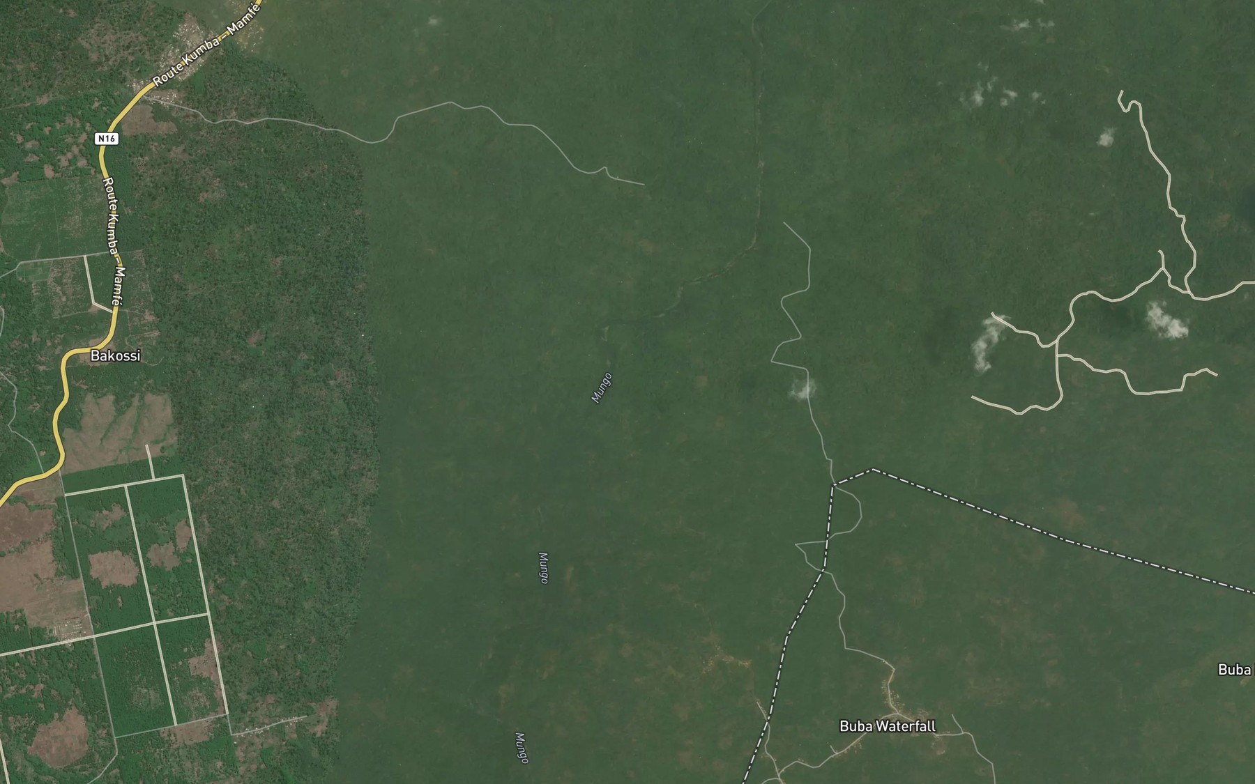 Satellite map of the Kwogle