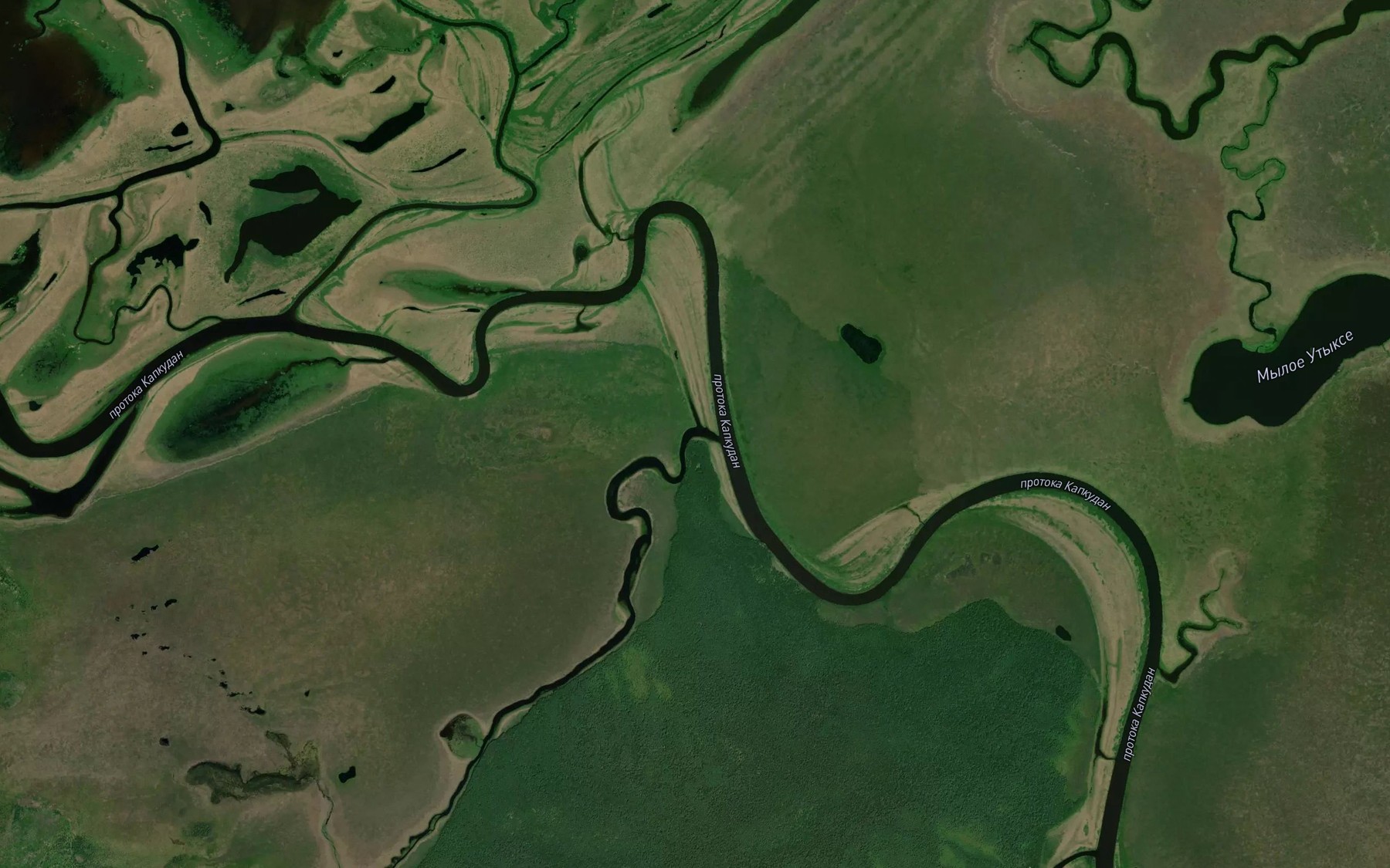 Satellite map of the Klimovka