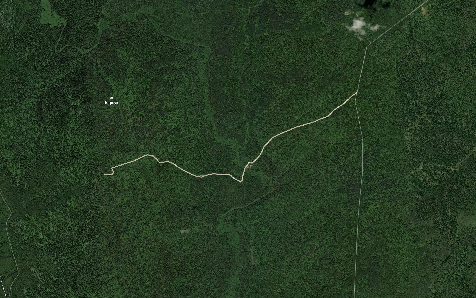 Satellite map of the Karmak