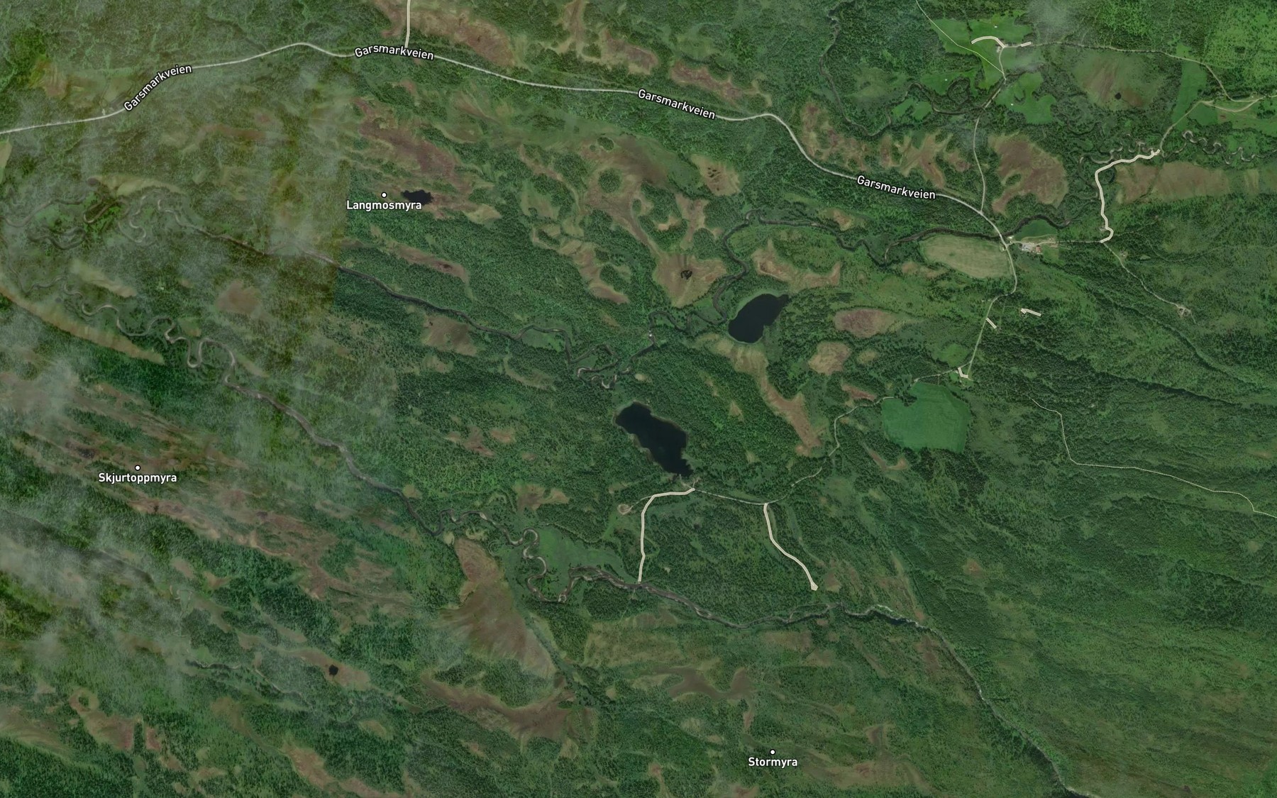 Satellite map of the Njeeruvenjaavreth