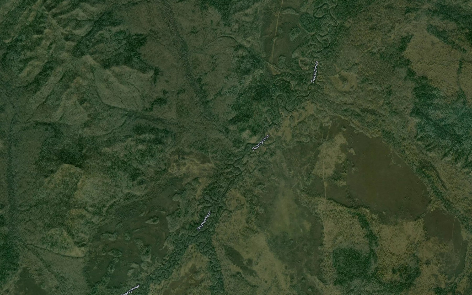 Satellite map of the Kontorskiy