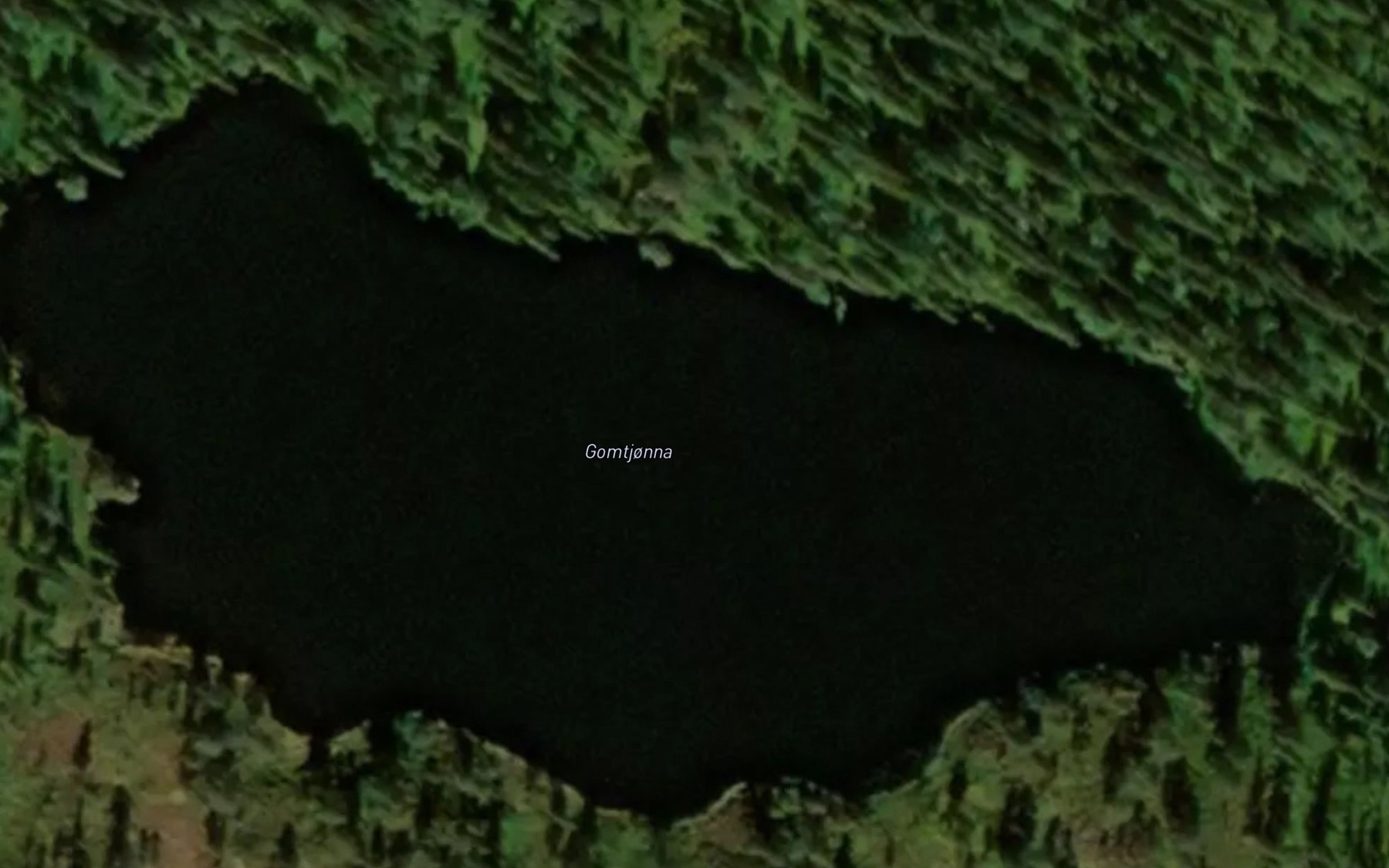 Satellite map of the Gomtjonna