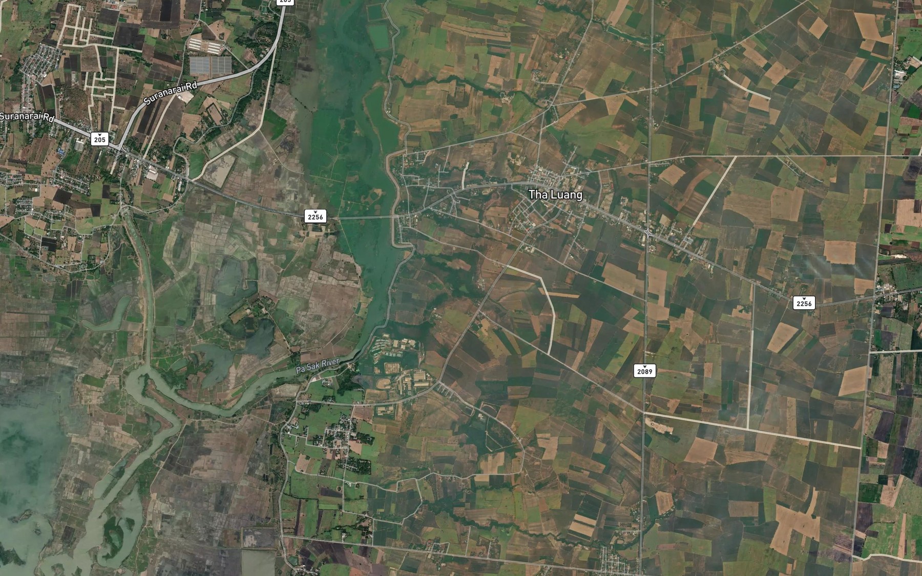Satellite map of the Ang Kep Nam Phu Phaniang