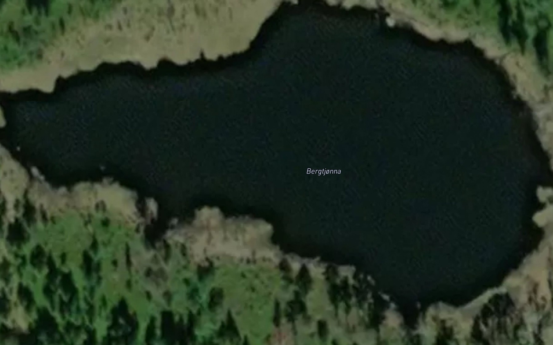 Satellite map of the Bergtjonna