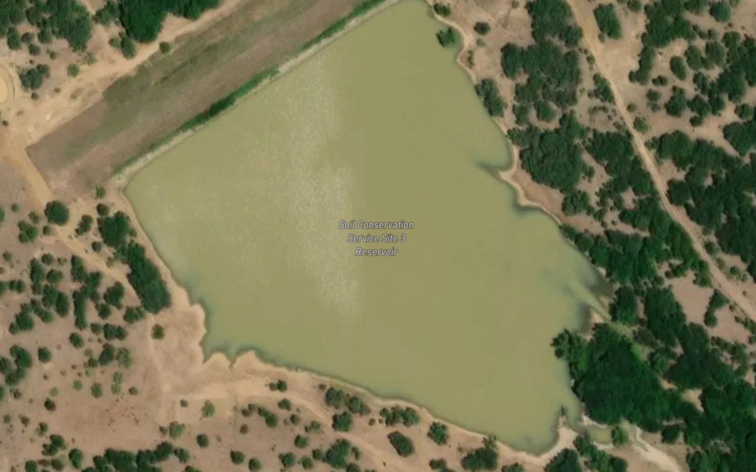Soil Conservation Service Site 3 Reservoir
