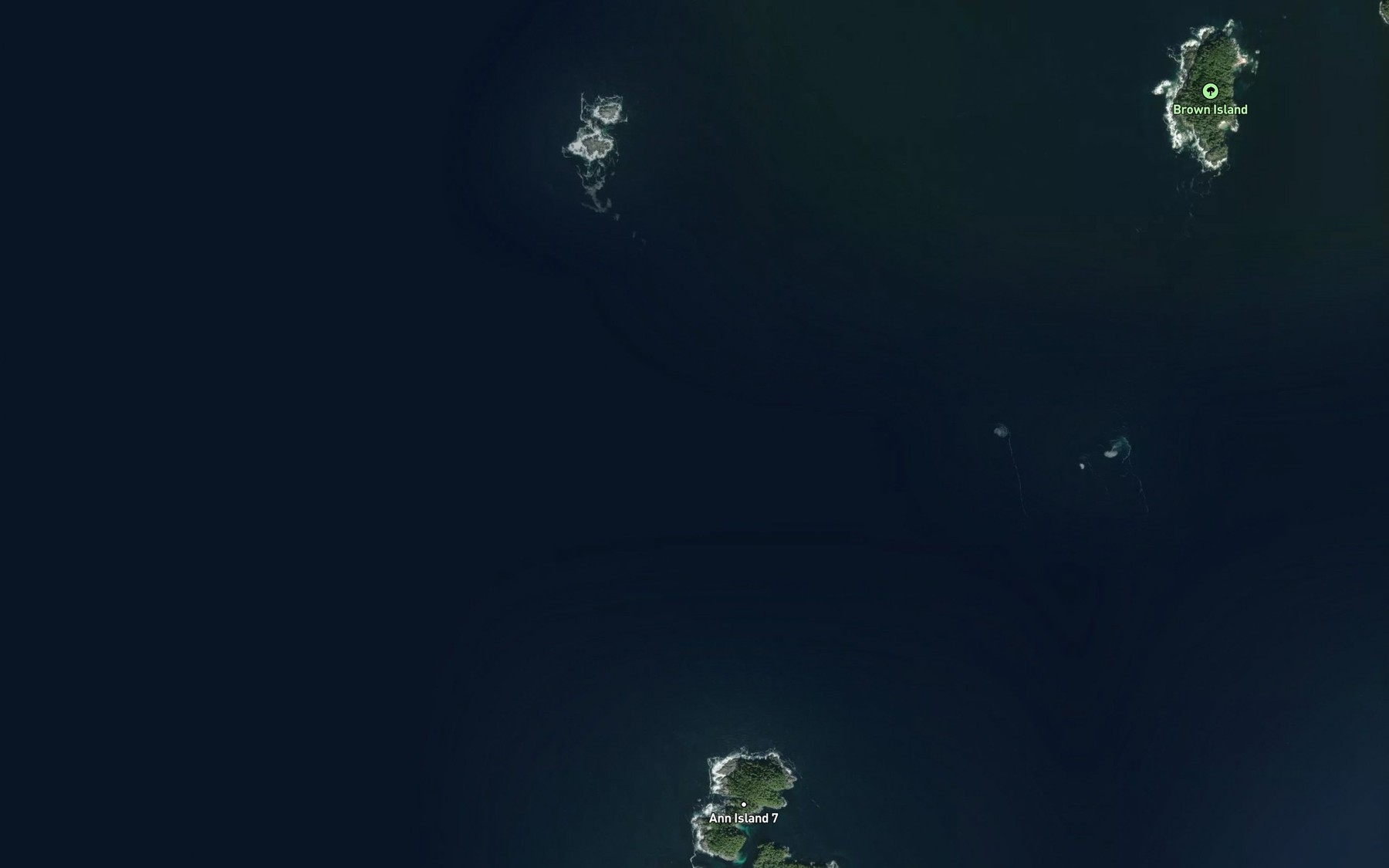 Satellite map of the Radar Passage