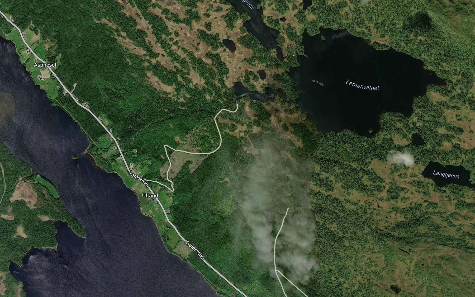 Satellite map of the Myrmobekken