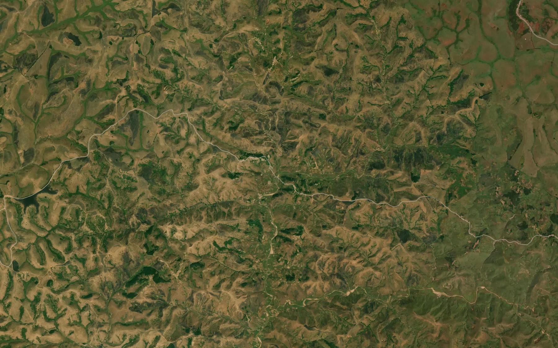 Satellite map of the Yirum