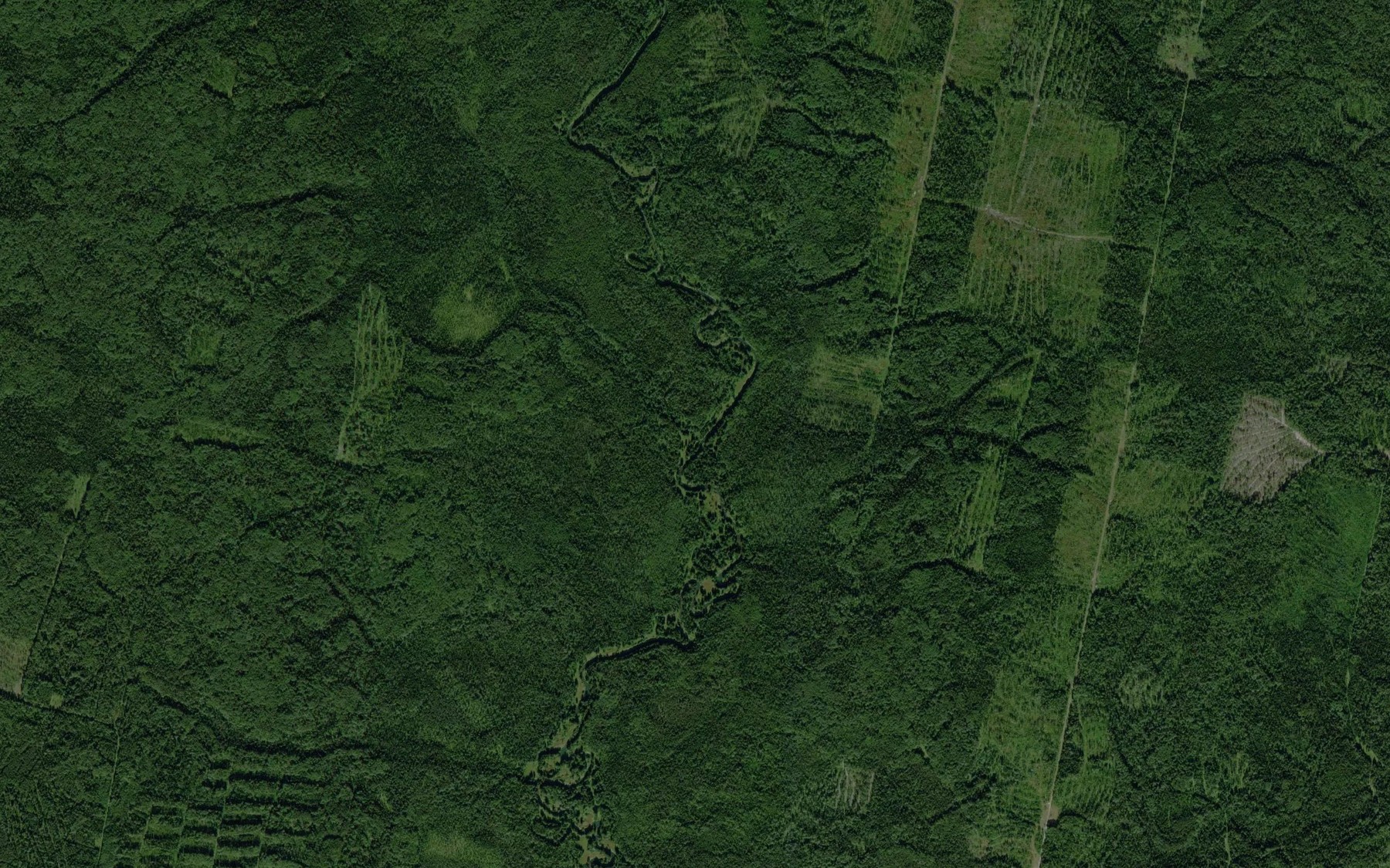 Satellite map of the Yug