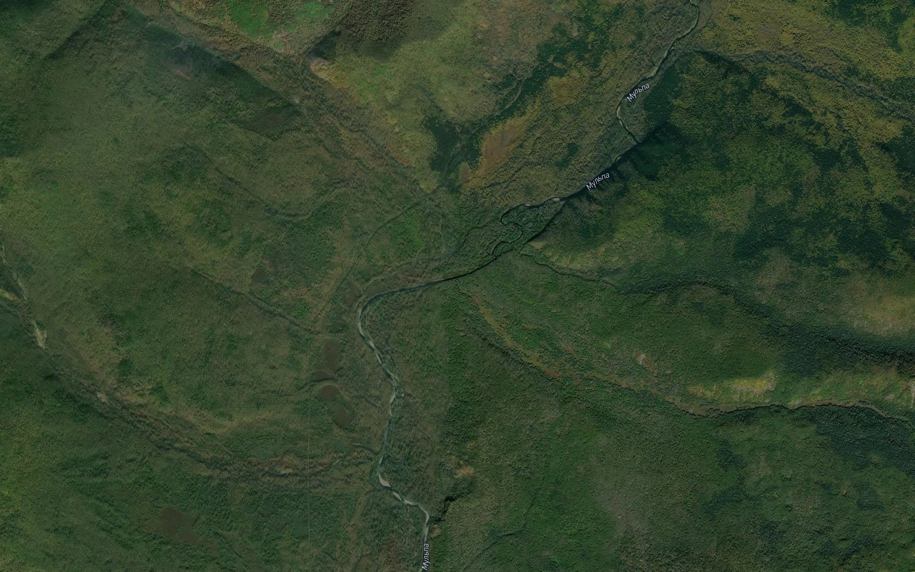 Satellite map of the Kobyliy Klyuch