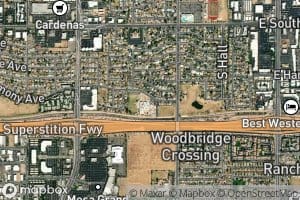 Emerald Acres Number Two Subdivision Water Retention Basin