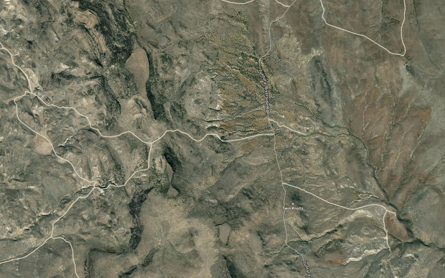 Satellite map of the Williams Spring Number Three