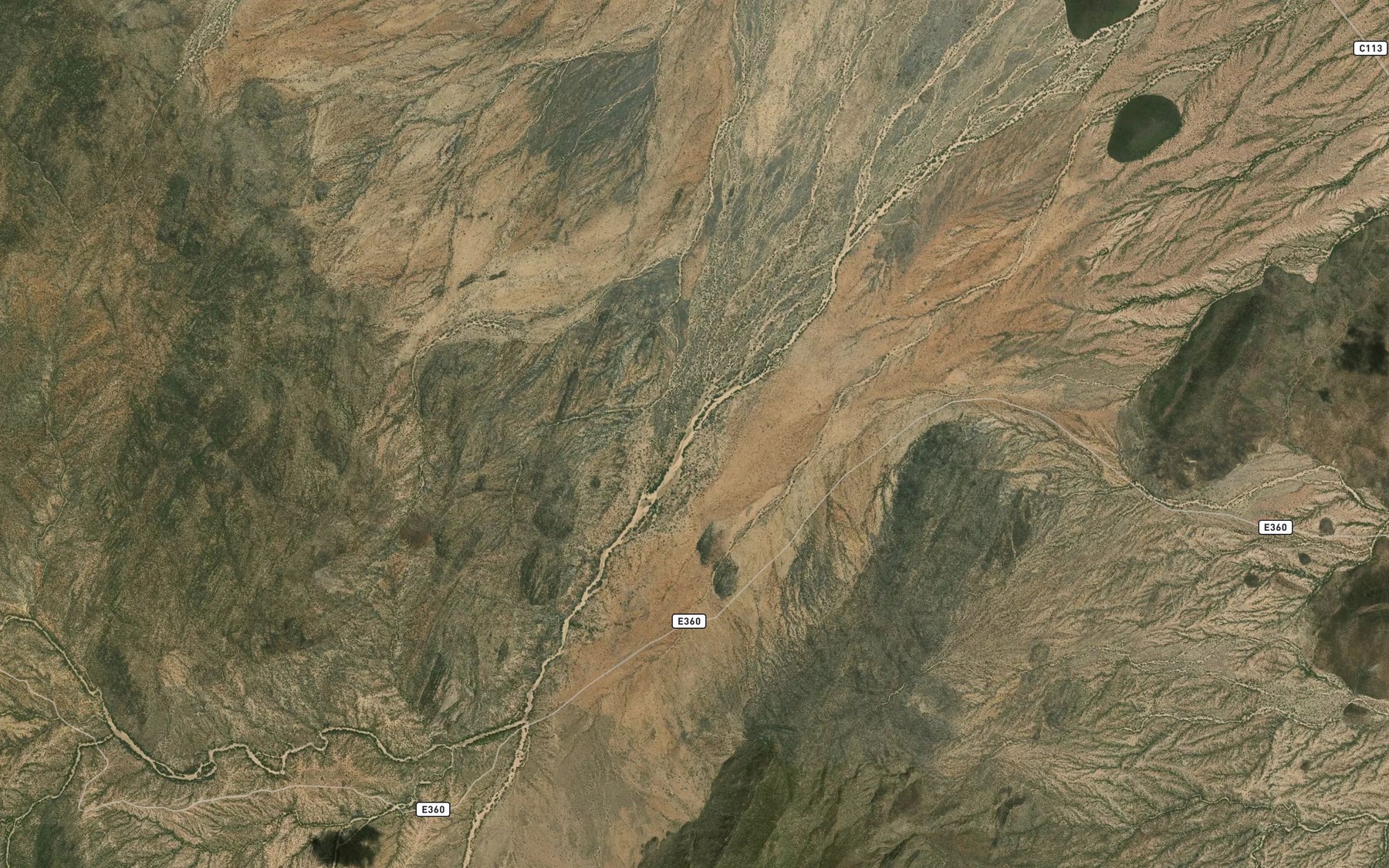 Satellite map of the Kochodin