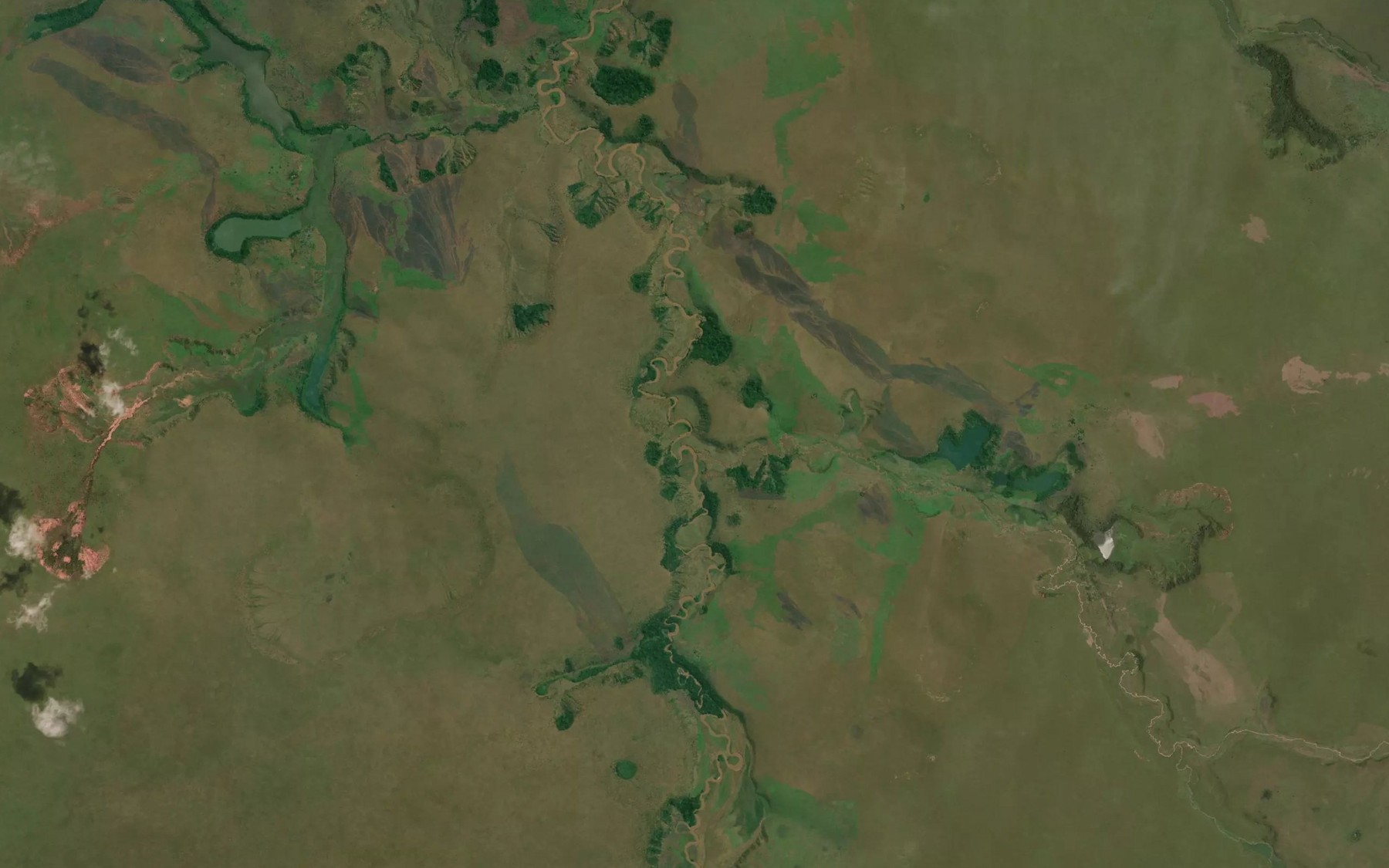 Satellite map of the Kakudi