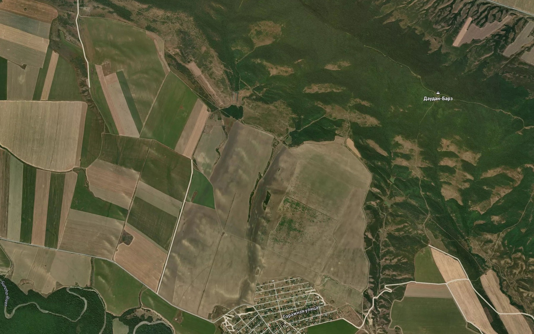 Satellite map of the Balka Pervaya