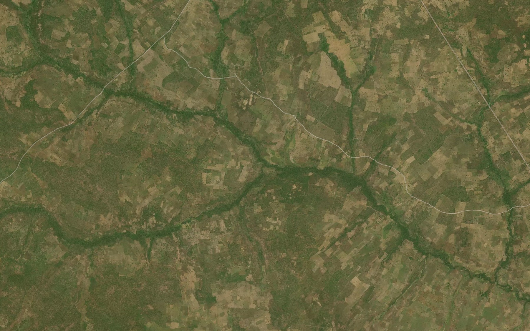 Satellite map of the River Shengben