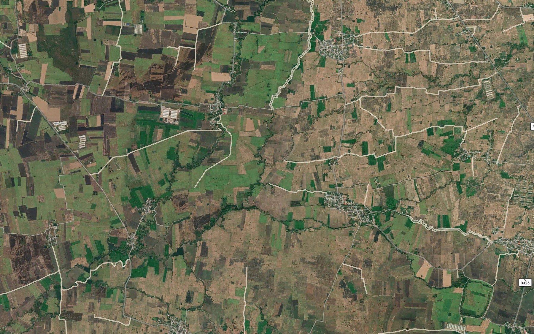 Satellite map of the Huai Tha Chang