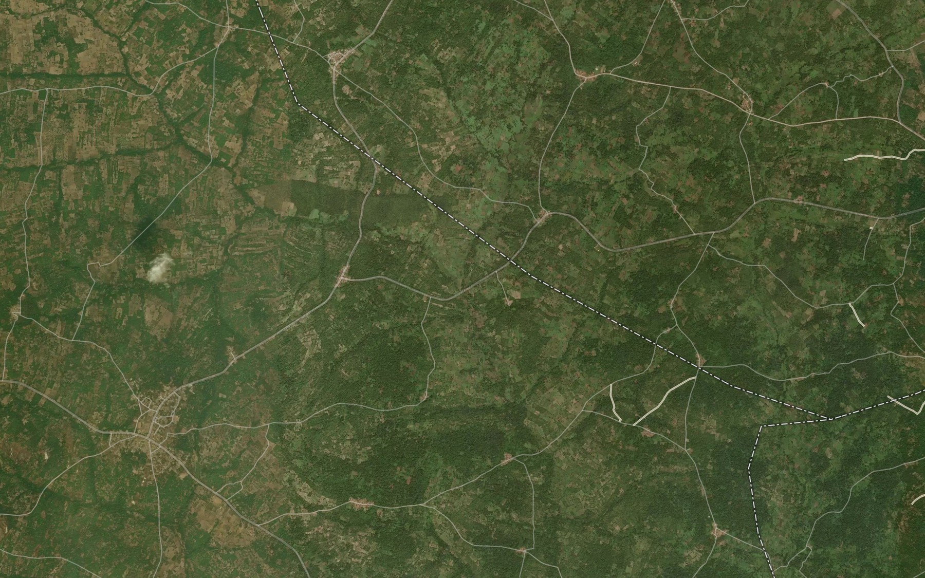Satellite map of the RiverOdo