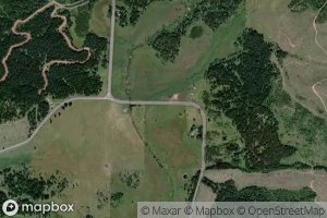 Satellite map of the Bat Creek