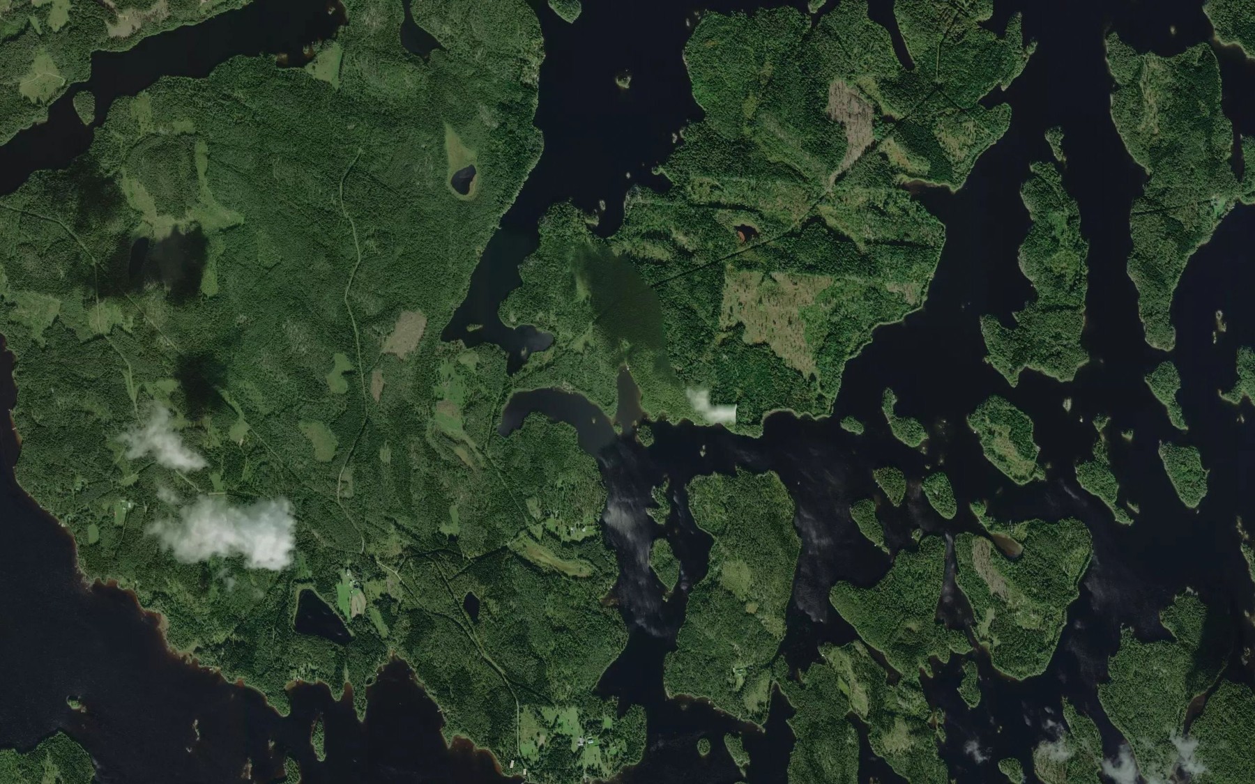 Satellite map of the Tulilahti