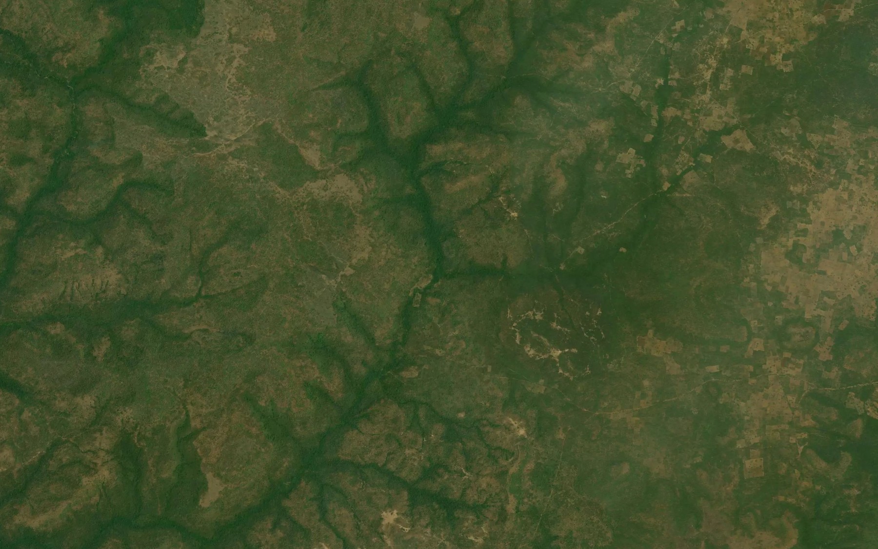 Satellite map of the KurukaStream