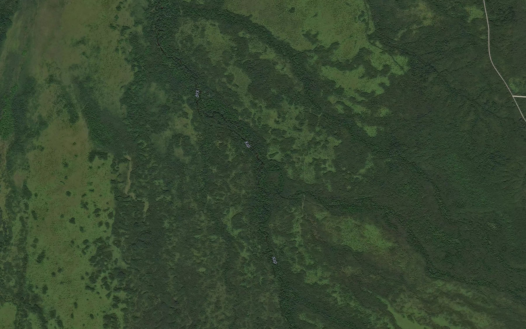 Satellite map of the Neki