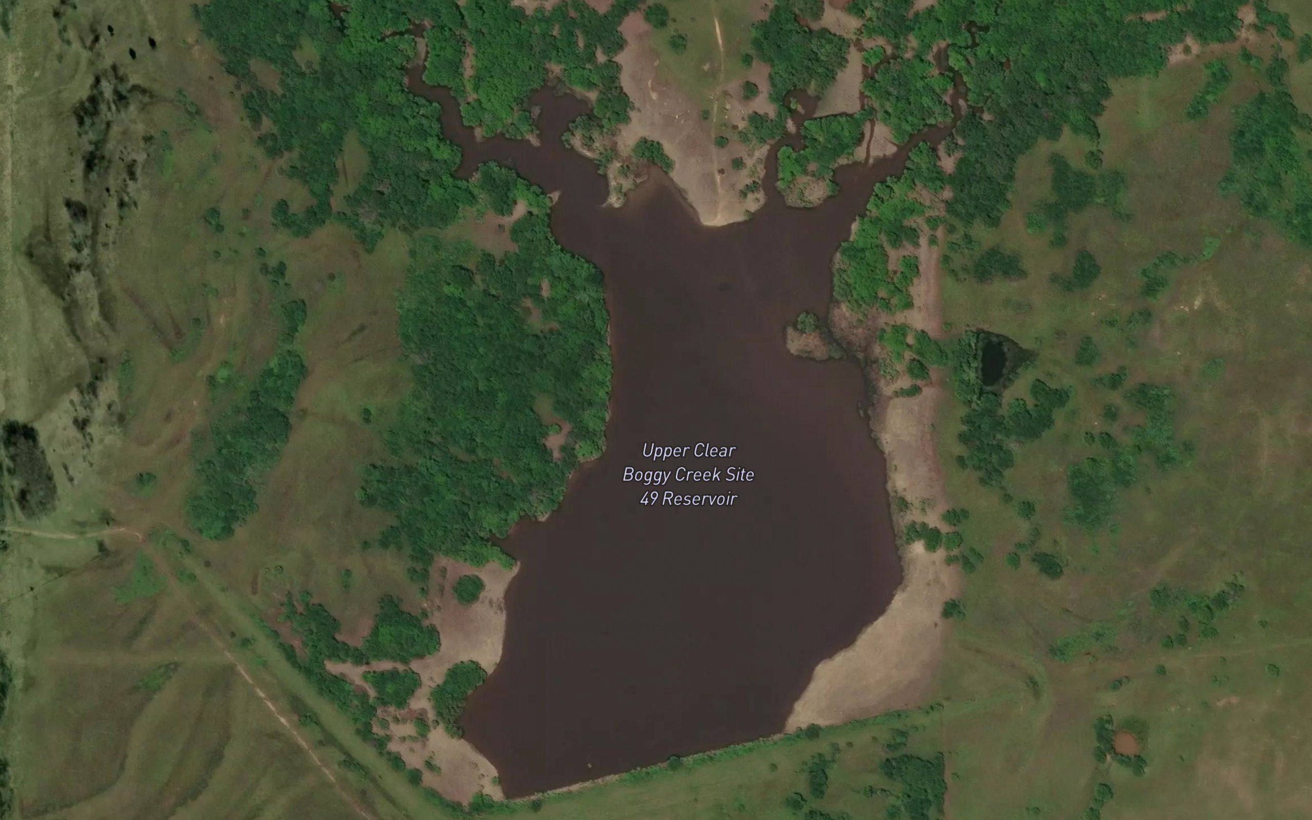 Upper Clear Boggy Creek Site 49 Reservoir