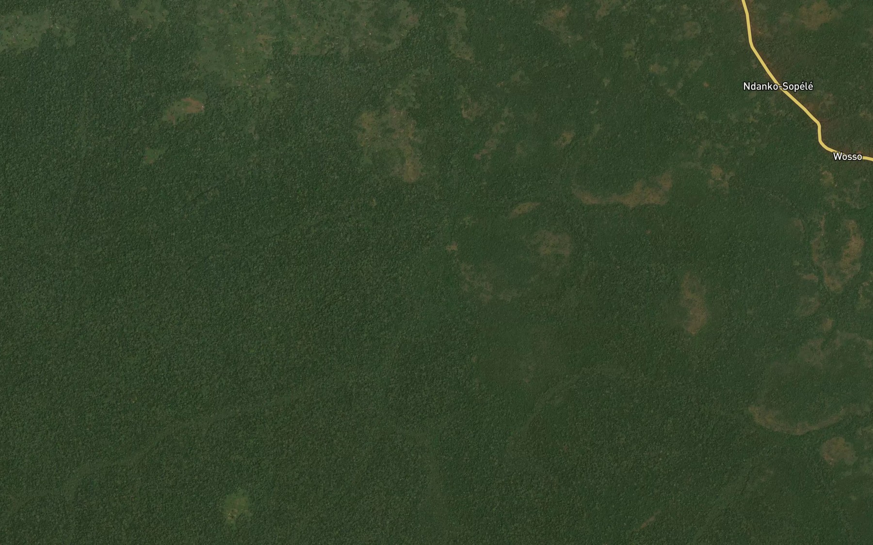 Satellite map of the Bindinge