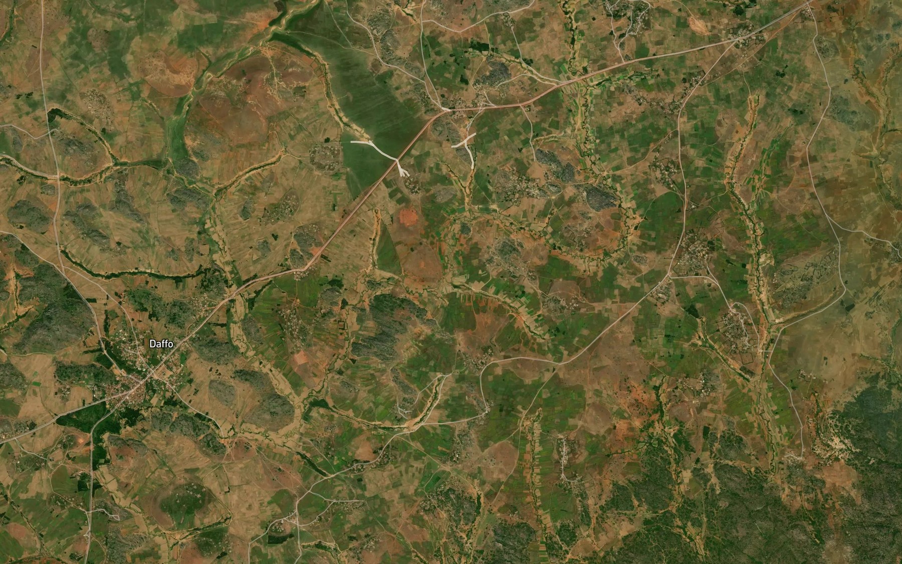Satellite map of the Bellan