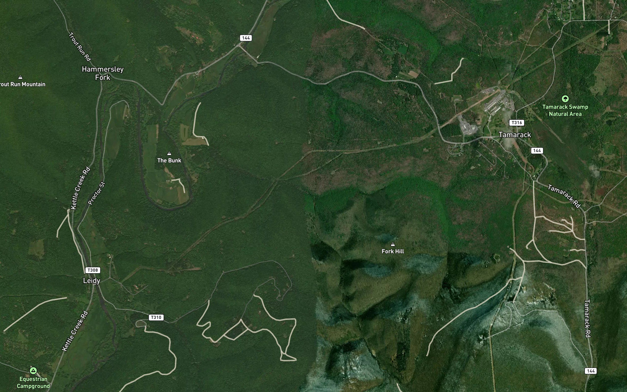 Left Fork Hevner Run