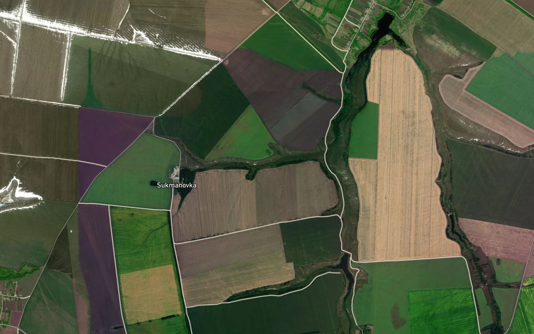 Satellite map of the Balka Sukmanovskiy Yar