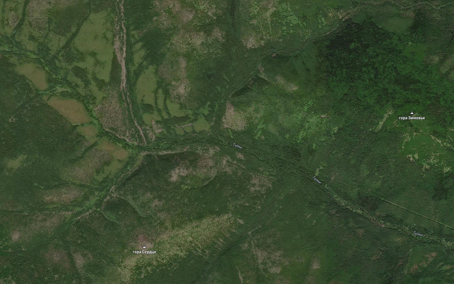 Satellite map of the Gniloy