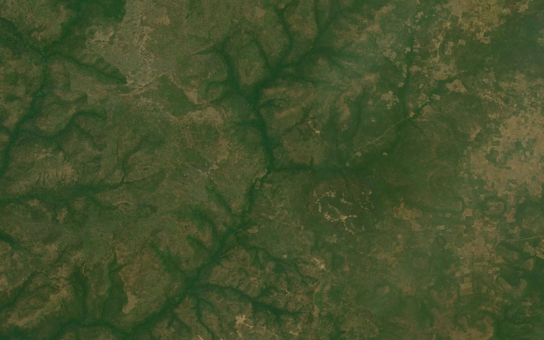 Satellite map of the RuduStream
