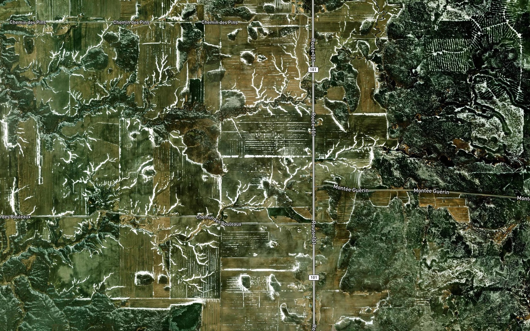 Satellite map of the Cours d'eau Germain
