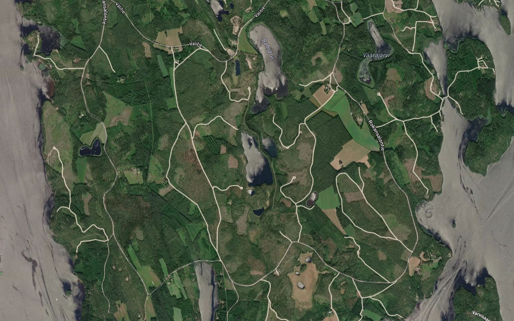 Satellite map of the Kalaton