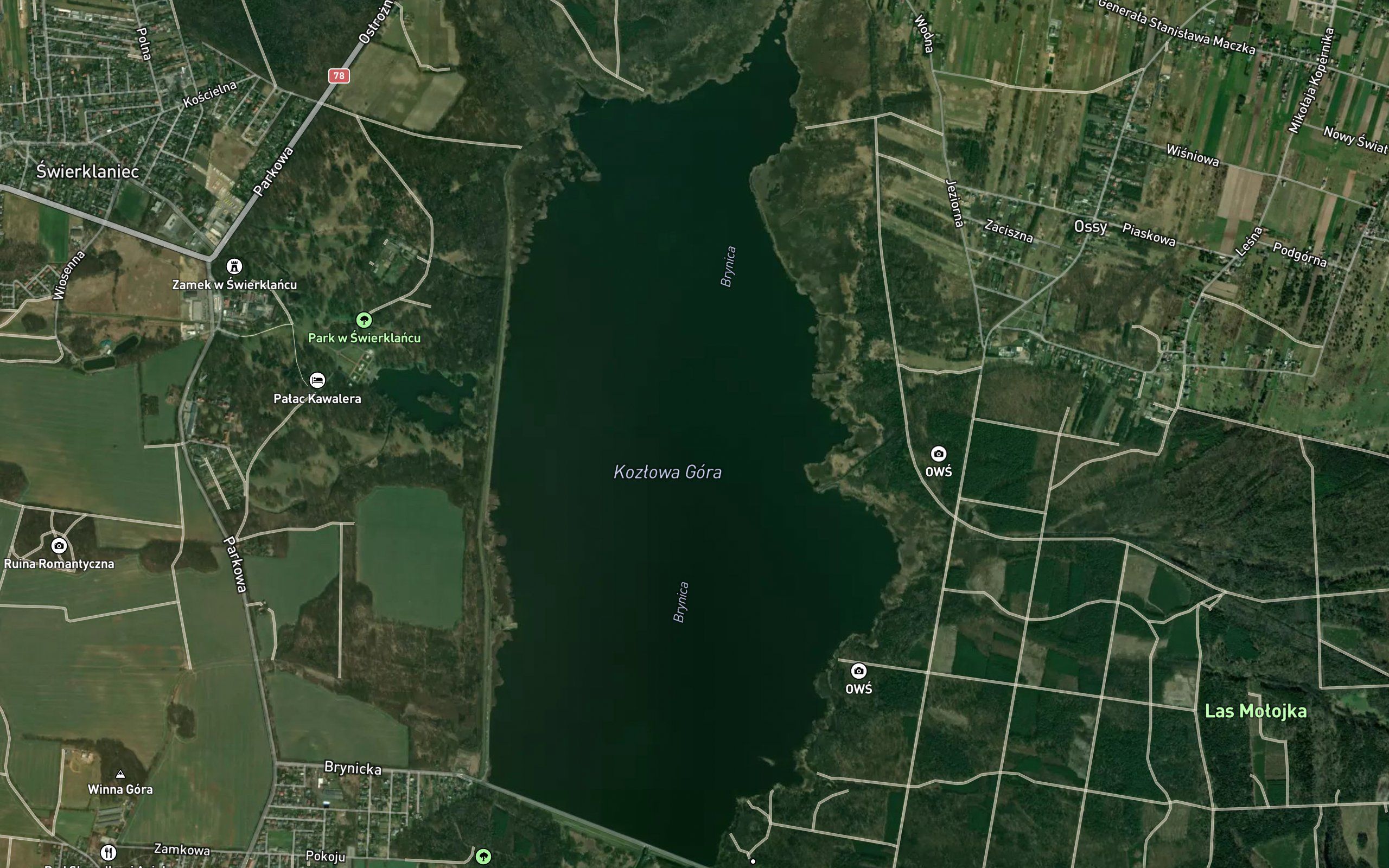 Jezioro Swierklaniec