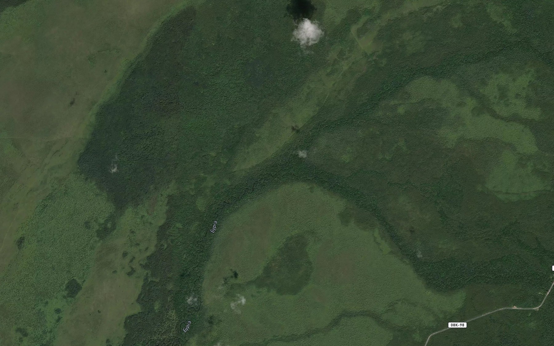 Satellite map of the Uta