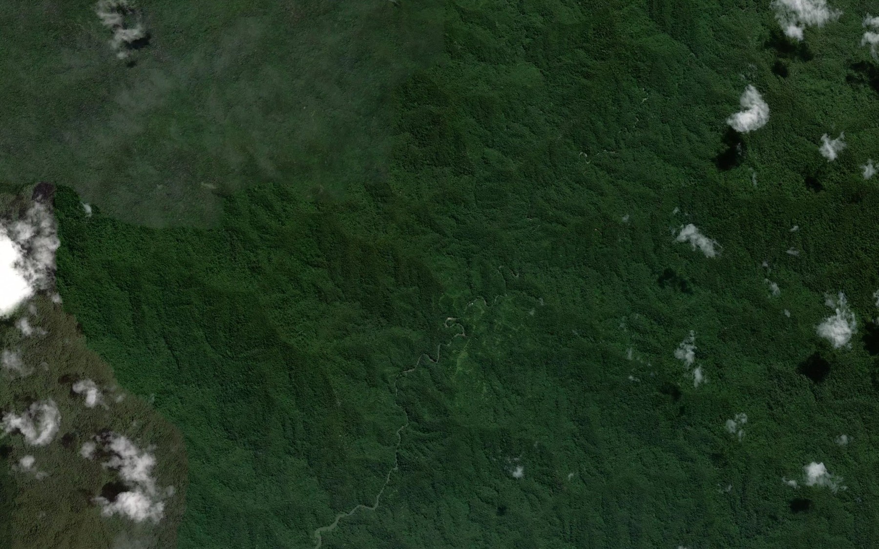 Satellite map of the Sungai Lubang
