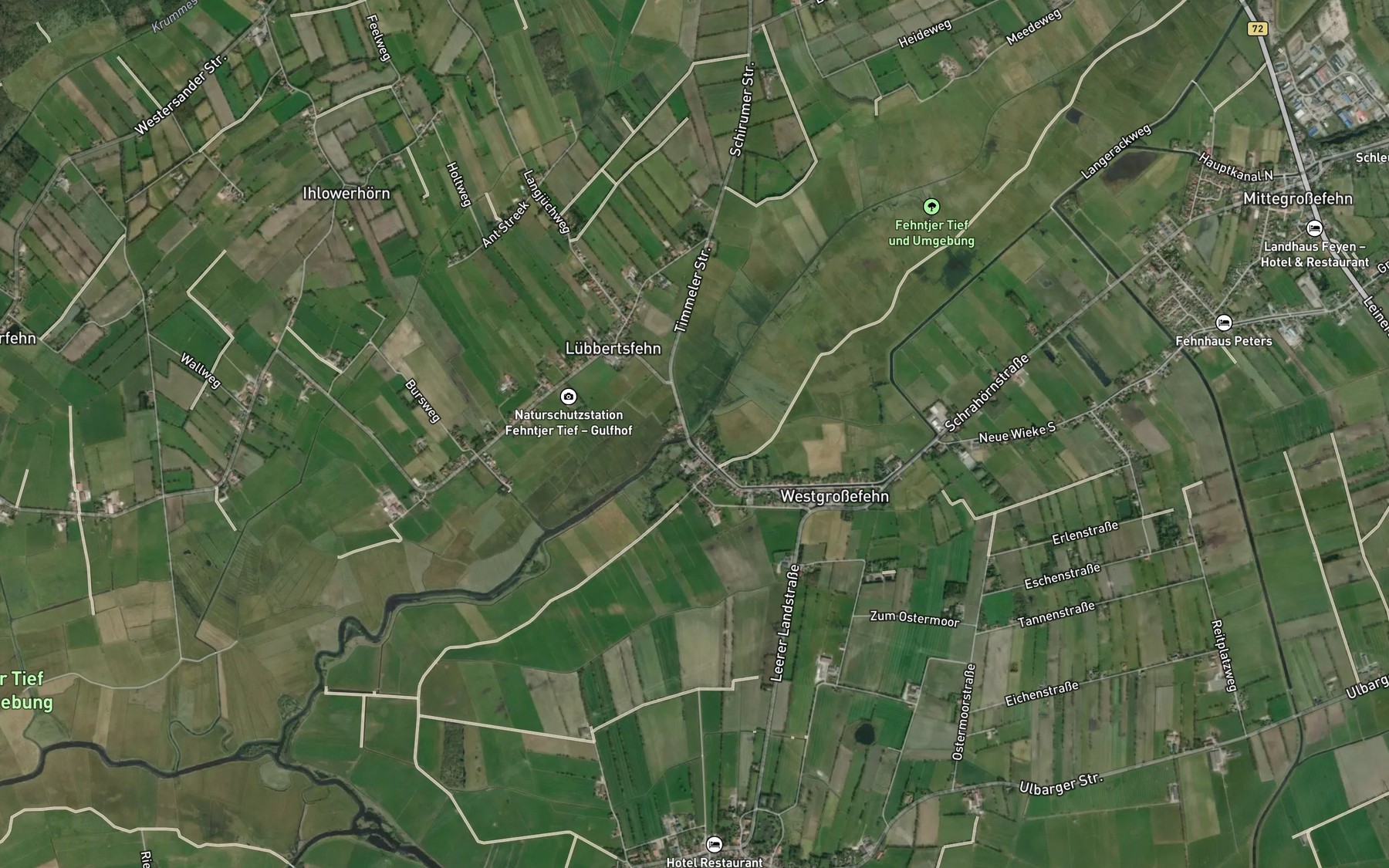 Satellite map of the Flumm