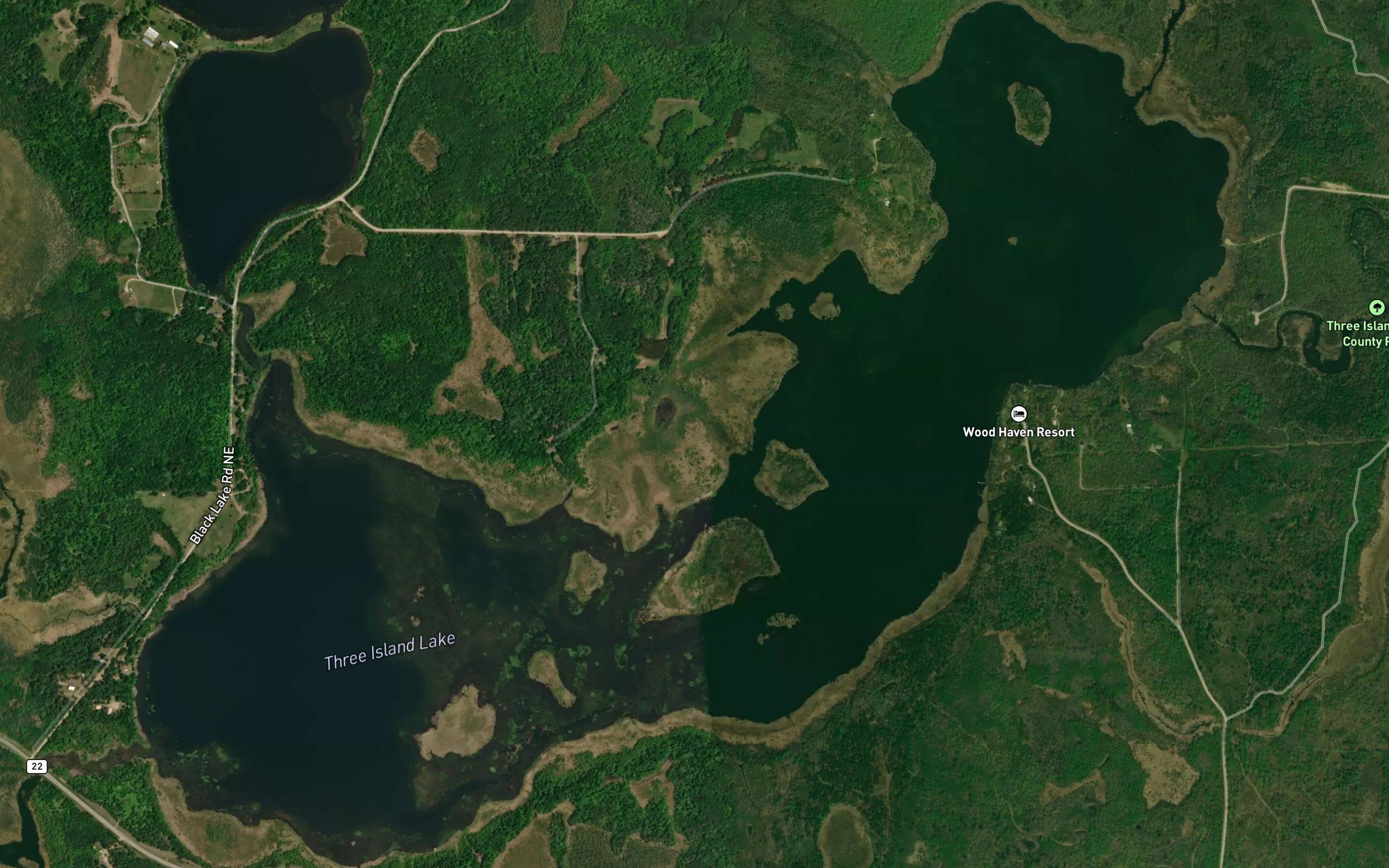 Three Island Lake
