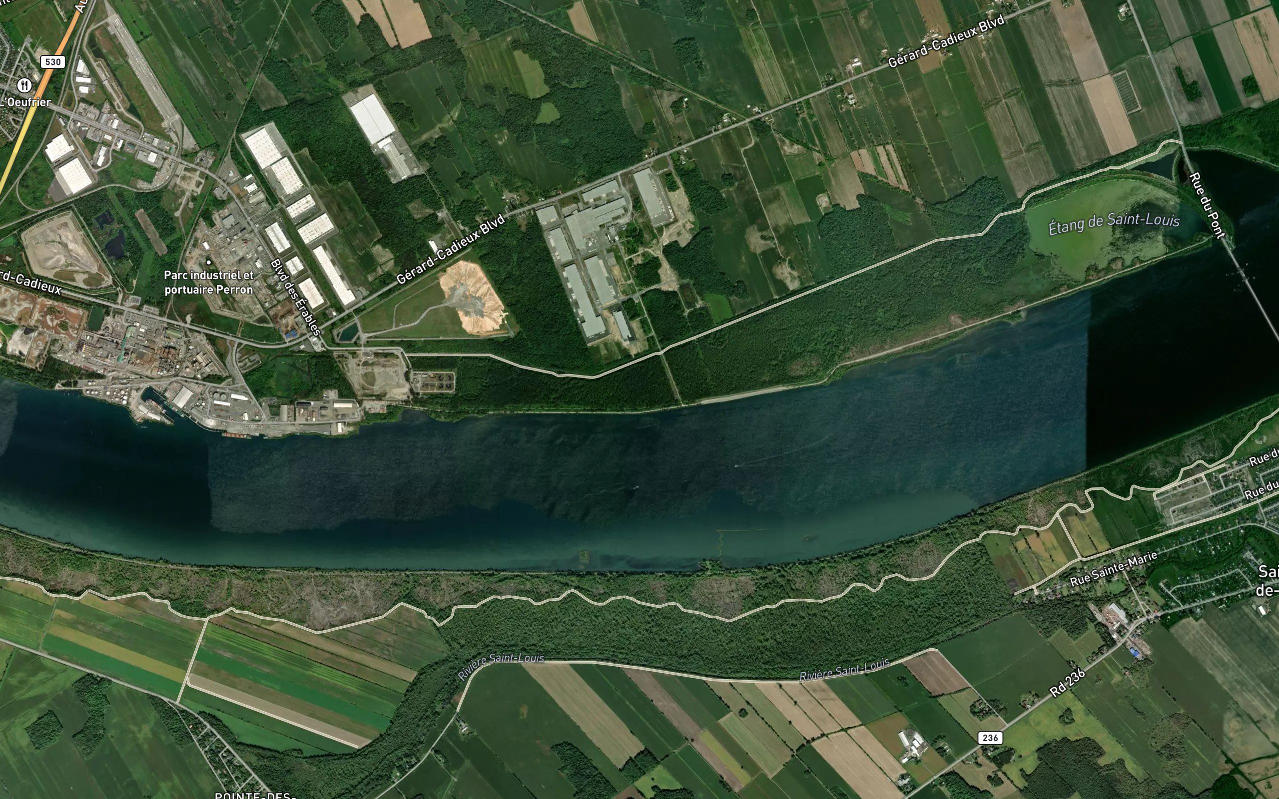 Cours d'eau Carrier-Leduc