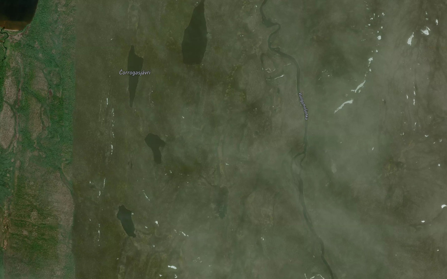 Satellite map of the Gaerbmasjakka
