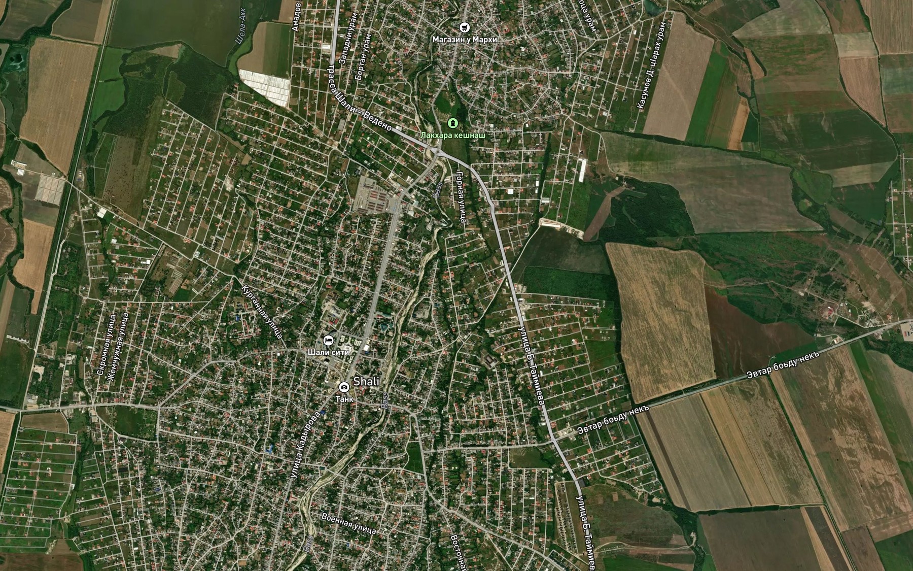 Satellite map of the Benitotol