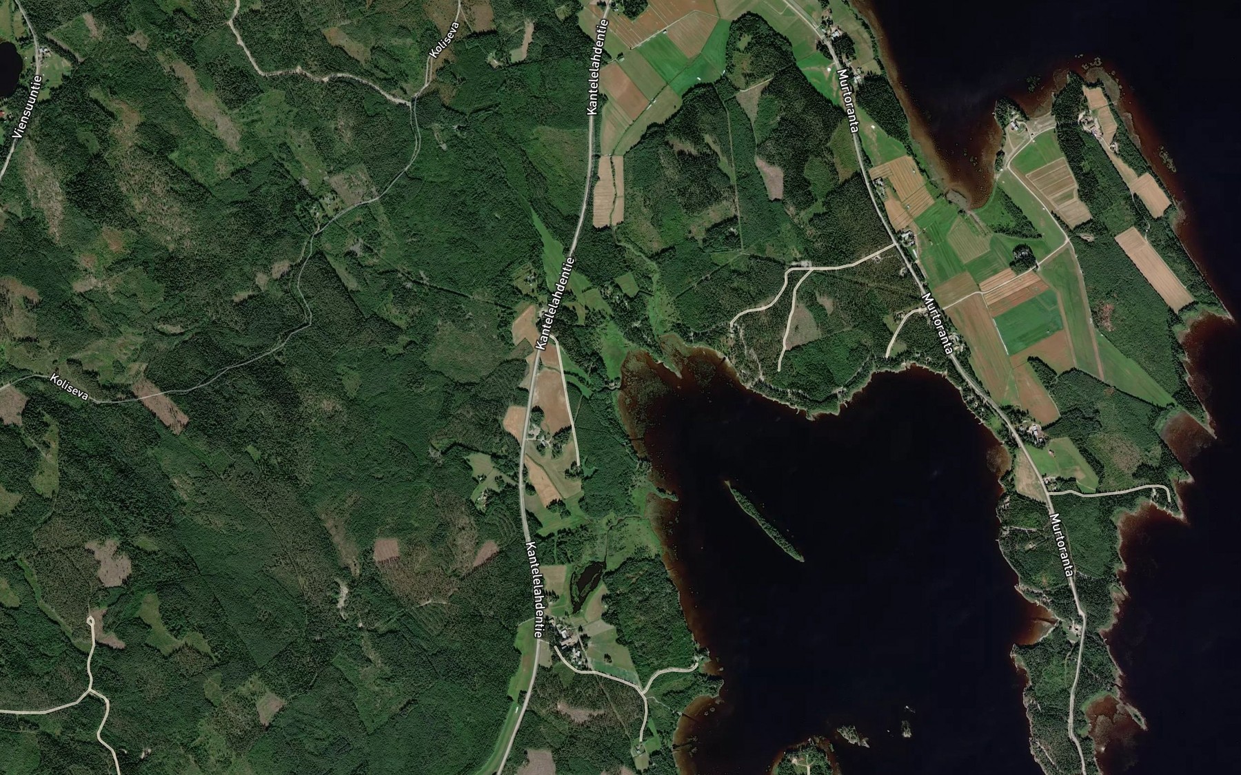 Satellite map of the Vastarakinpuro