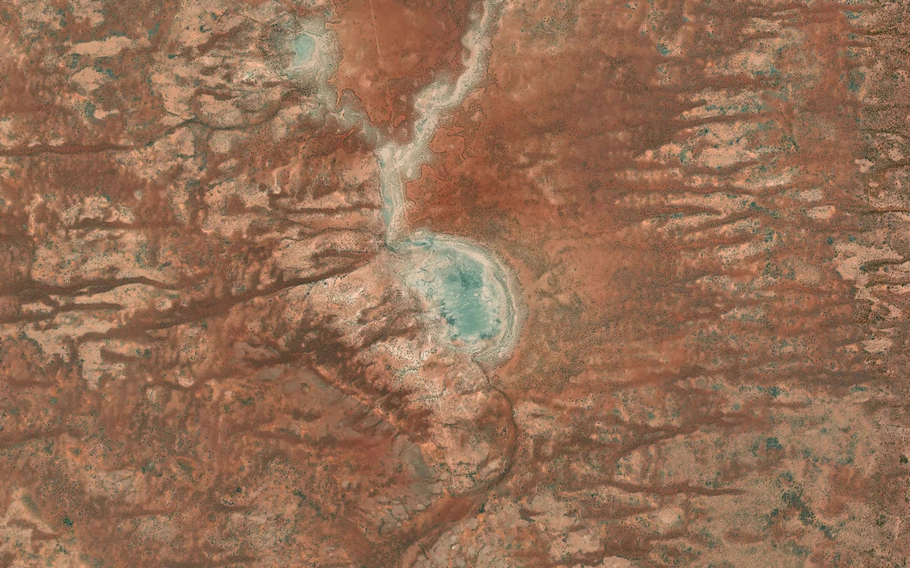 Satellite map of the Moondiepitchnie Water