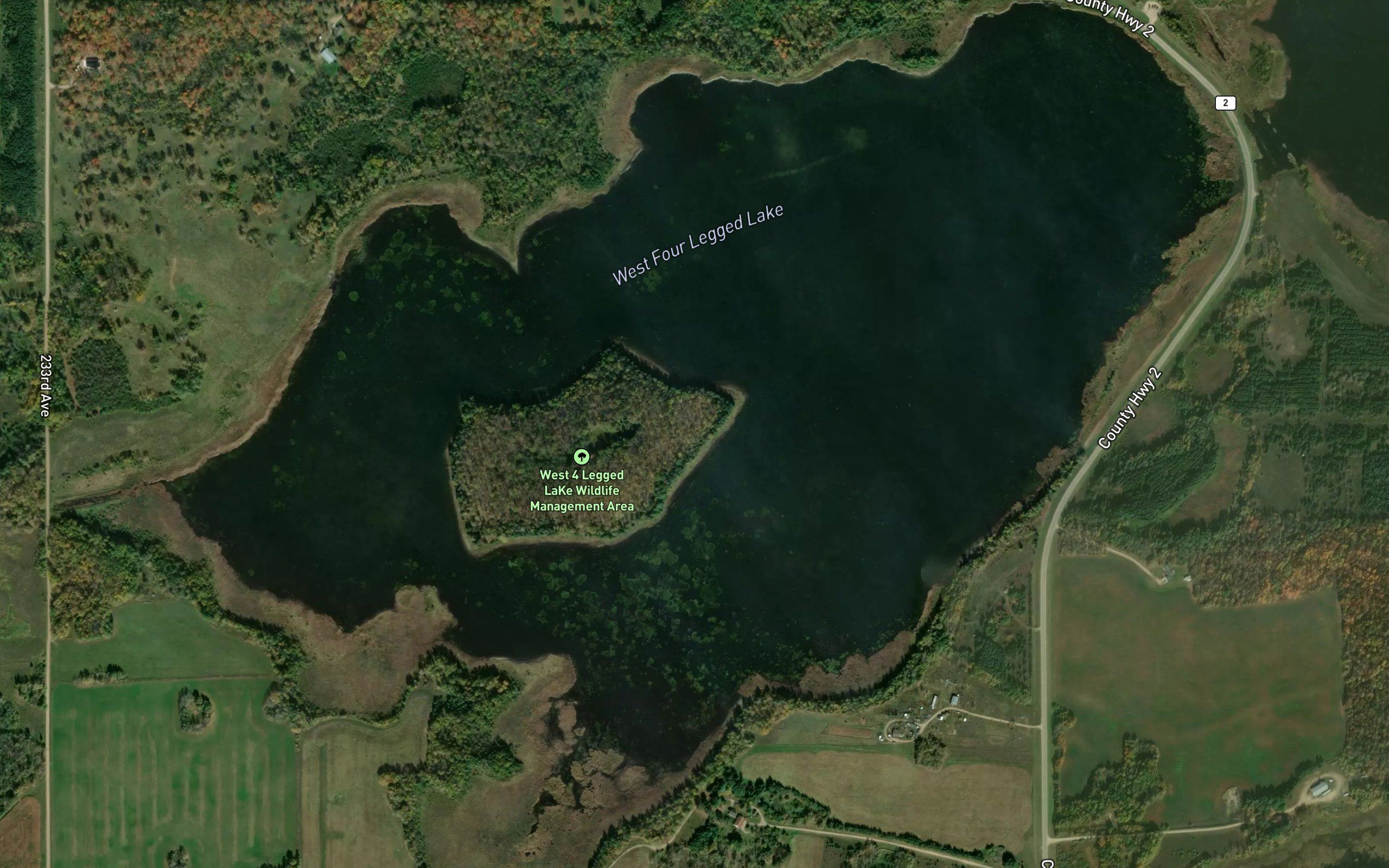West Four Legged Lake