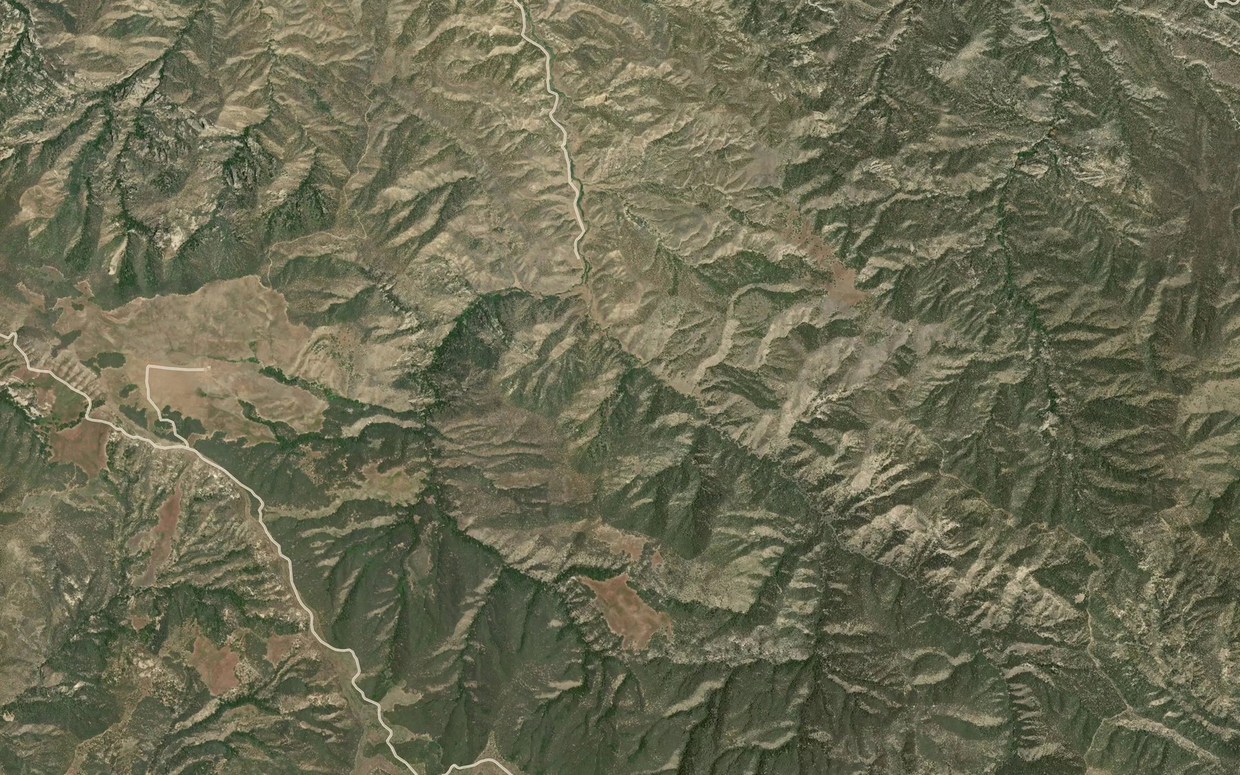 Satellite map of the Aguadulce Spring