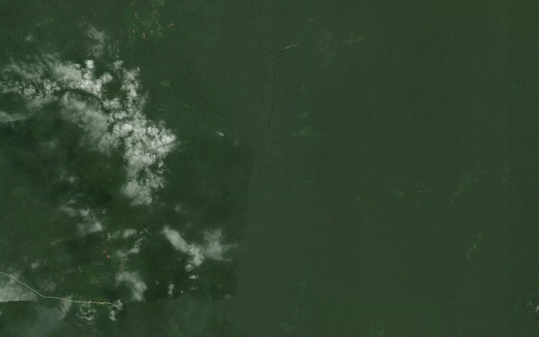 Satellite map of the Lompama