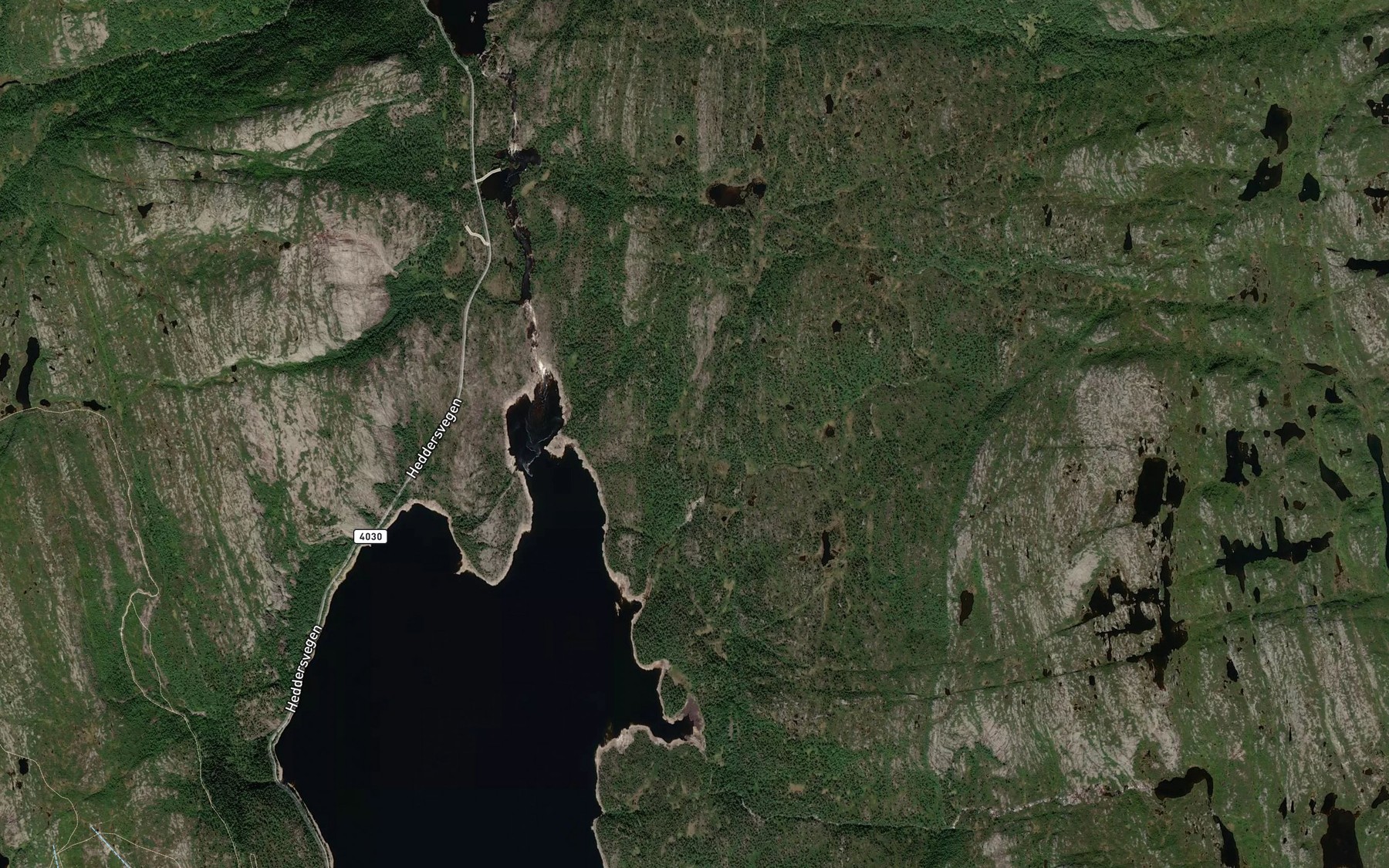 Satellite map of the Furuhombekken